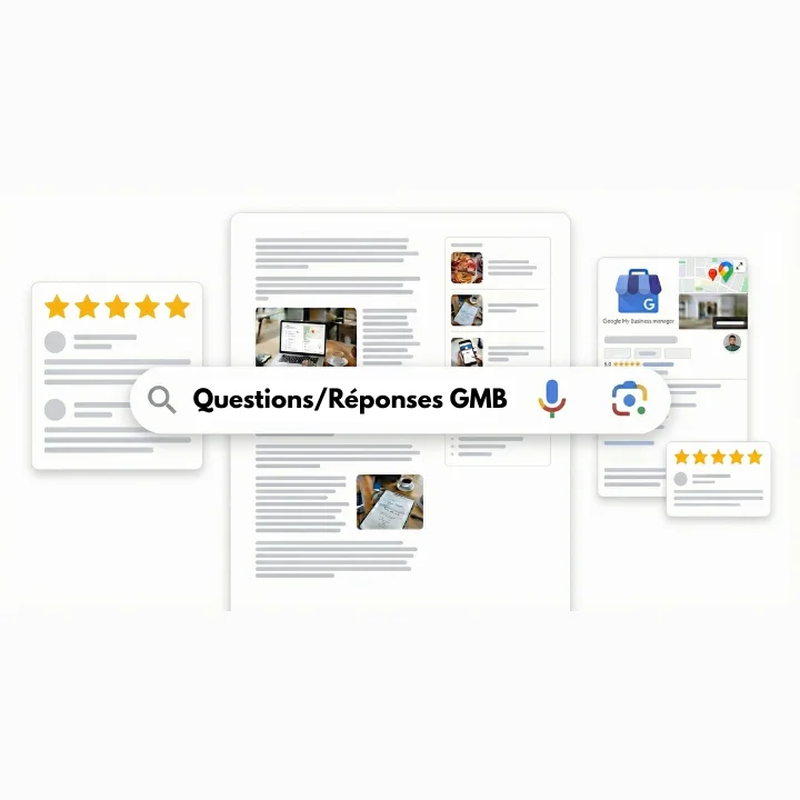 Illustration : Questions réponses GMB
