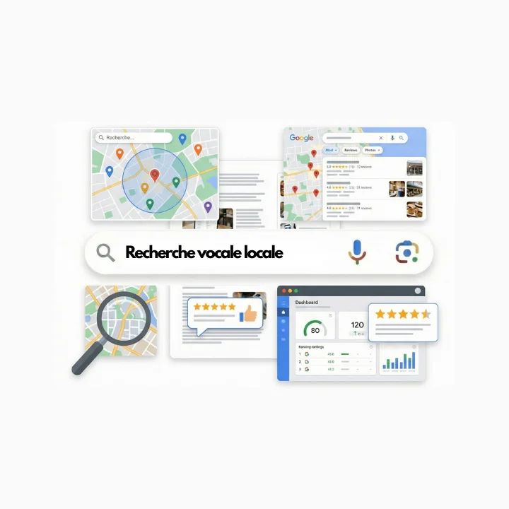 Image Recherche vocale locale