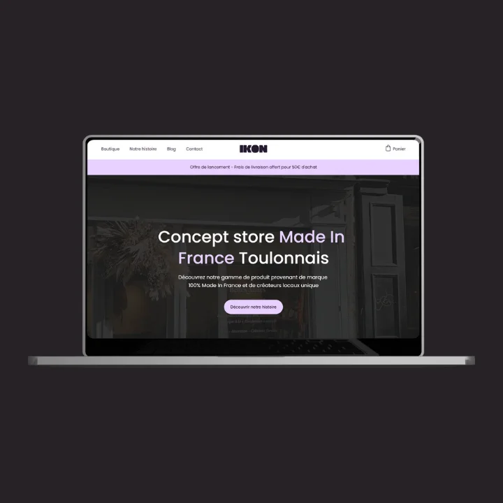 Projet Création site e-commerce