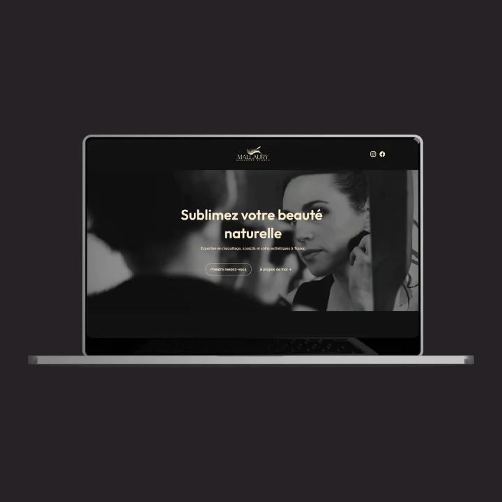 Projet Création site web